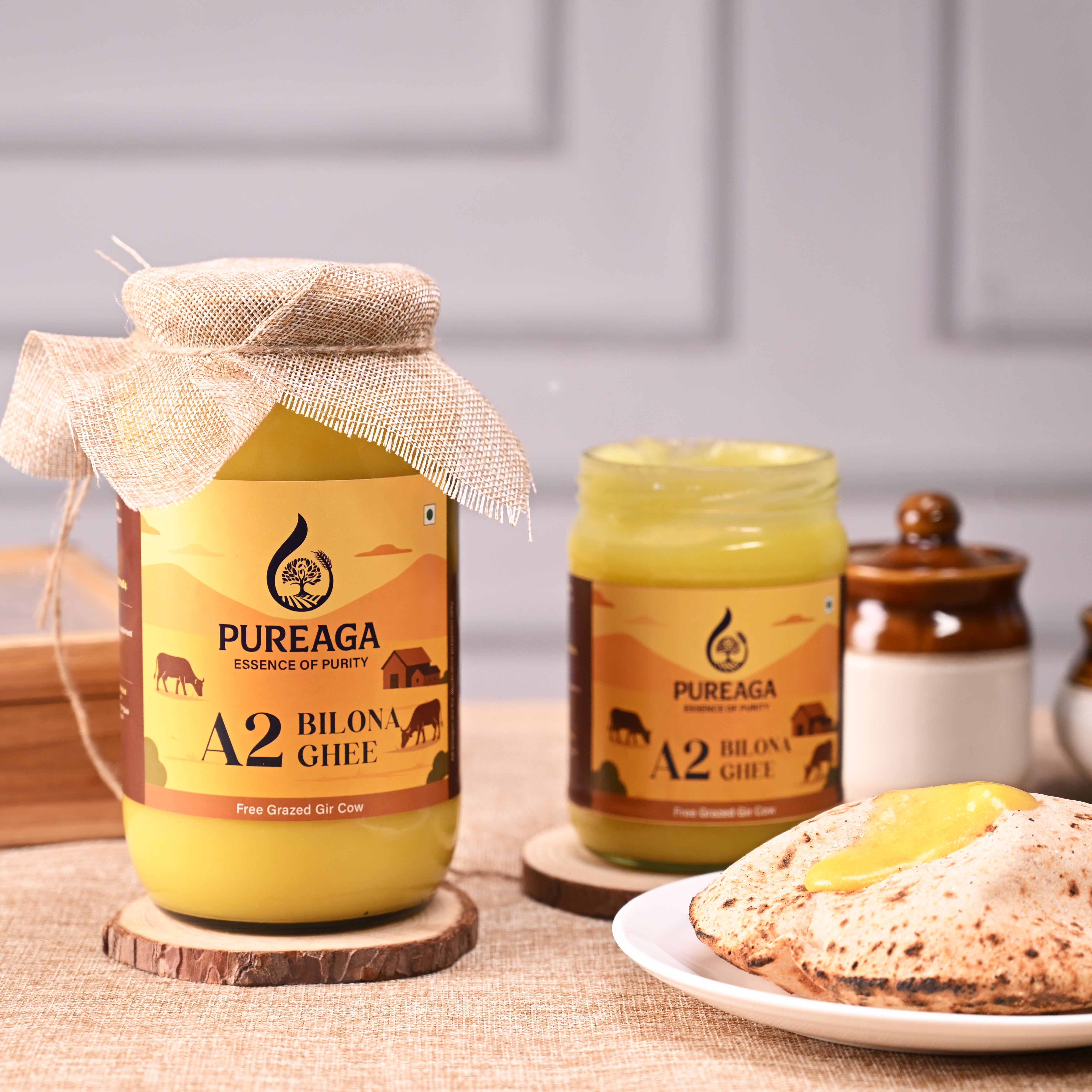 A2 Gir Cow Ghee - Made from Curd