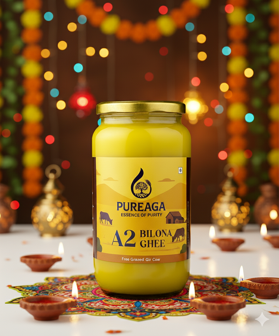 A2 Gir Cow Ghee - Made from Curd