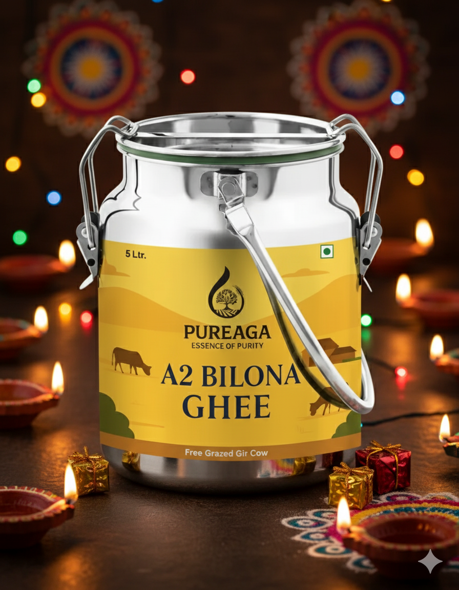 A2 Gir Cow Ghee - Made from Curd